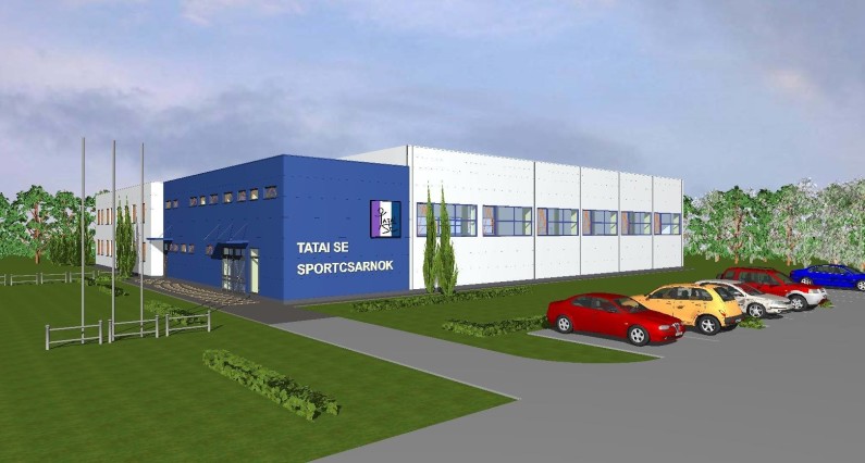 Tatán adókedvezményből épül sportcsarnok