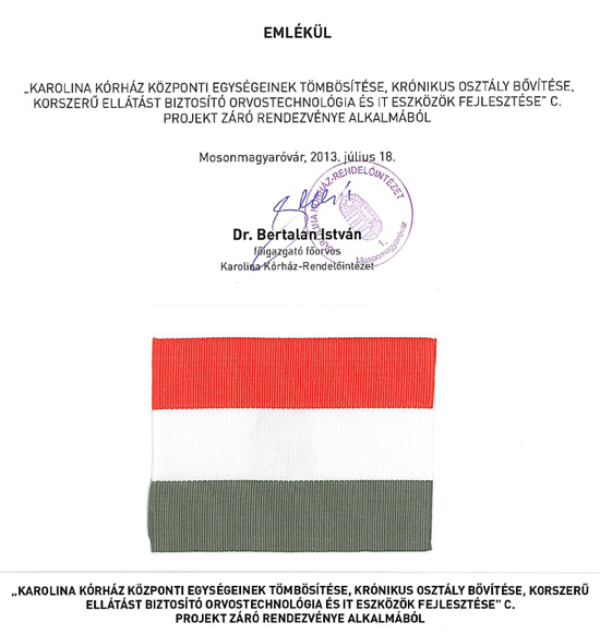 Mosonmagyaróvár, Karolina Kórház fejlesztése