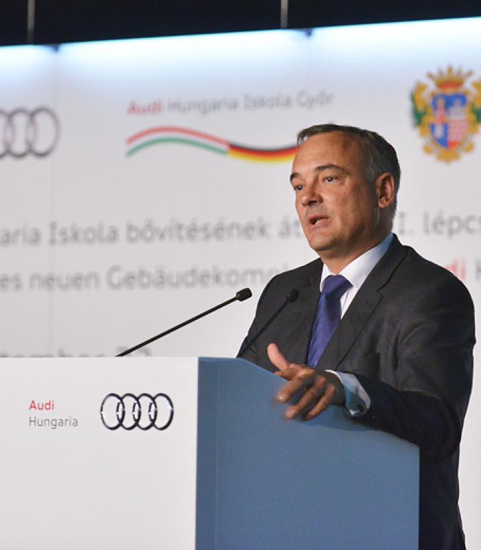 Átadták az Audi Hungaria Iskola első ütemét