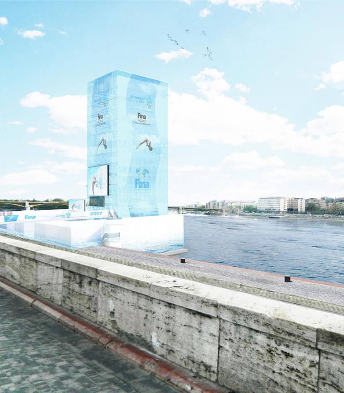 Budapest legmagasabb ideiglenes építménye