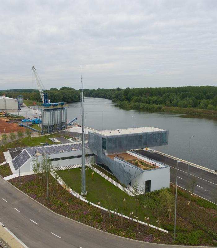 Díjat nyert a Győr-Gönyű Országos Közforgalmú Kikötő