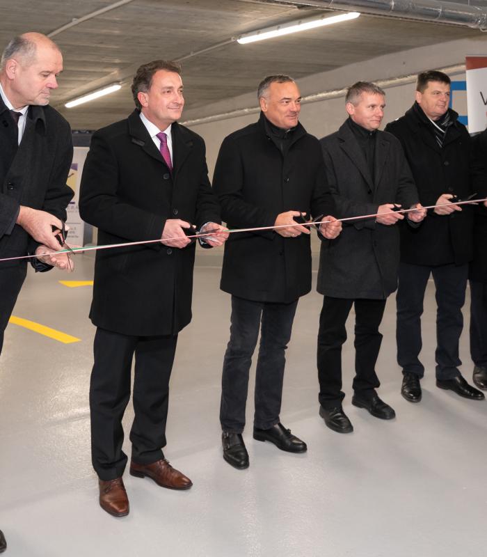 Elkészült az Árpád Parkolóház